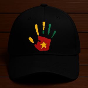 Cameroon’s iconic striking black cap