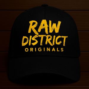 “RAW DISTRICT ORIGINALS” cap